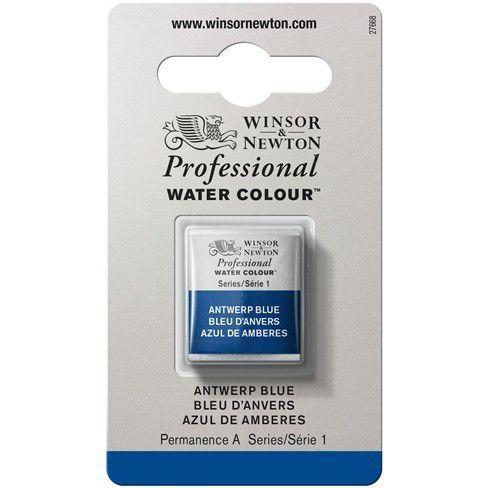 Imagem de Aquarela Prof Winsor &amp Newton Pastilha 10 Ant Blue