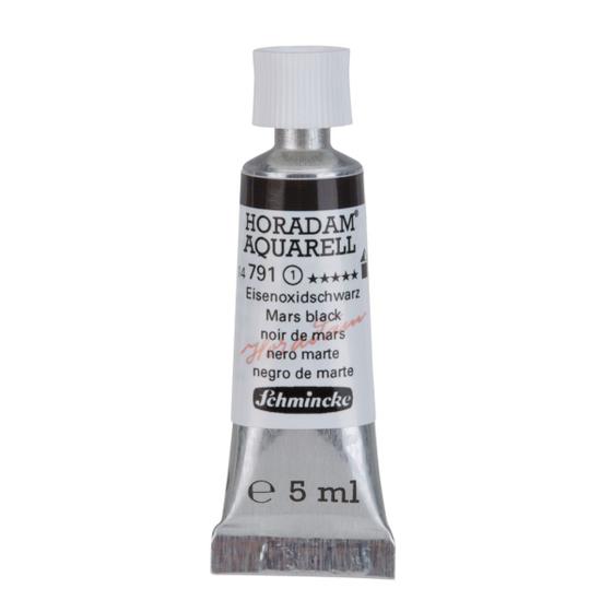 Imagem de Aquarela Profissional Schmincke Horadam 5ml 791 Mars Black