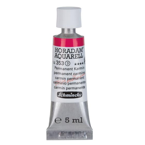 Imagem de Aquarela Profissional Schmincke Horadam 5ml S3 353 Permanent Carmine