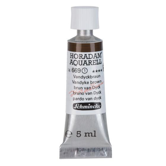 Imagem de Aquarela Profissional Schmincke Horadam 5ml Vandyke Brown