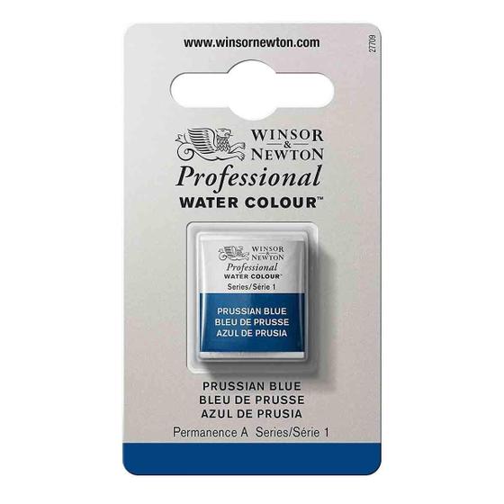 Imagem de Aquarela Profissional W&N Pastilha S1 538 Prussian Blue