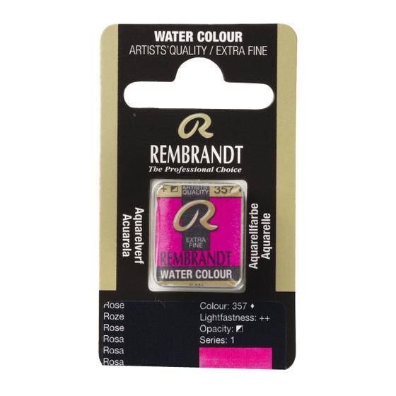 Imagem de Aquarela Rembrandt Pastilha 357 Rose