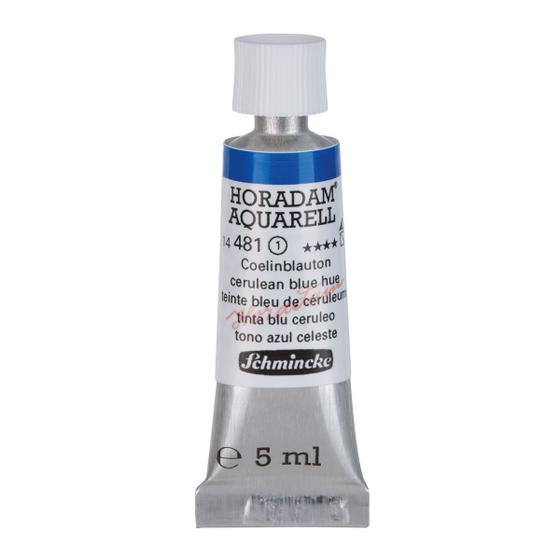 Imagem de Aquarela Schmincke Horadam 5ml S1 481 Cerulean Blue Hue