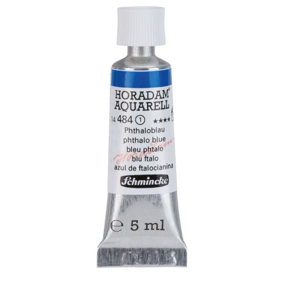 Imagem de Aquarela Schmincke Horadam 5ml S1 484 Phthalo Blue