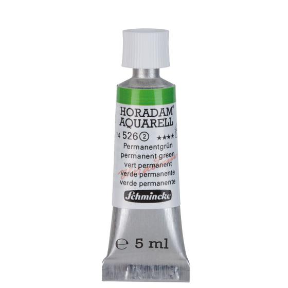 Imagem de Aquarela Schmincke Horadam 5ml S2 526 Permanent Green