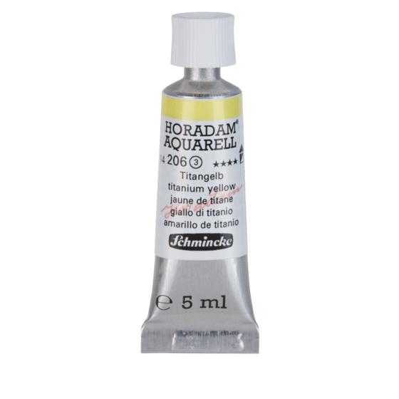 Imagem de Aquarela Schmincke Horadam 5ml S3 206 Titanium Yellow