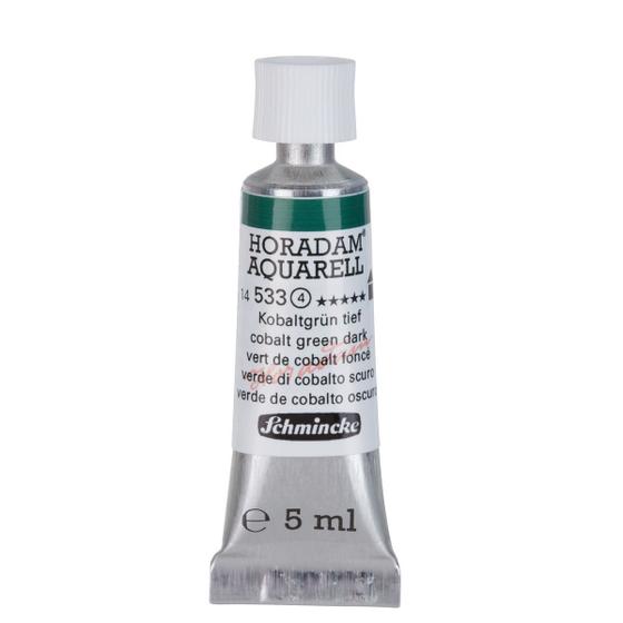 Imagem de Aquarela Schmincke Horadam 5ml S4 533 Cobalt Green Dark