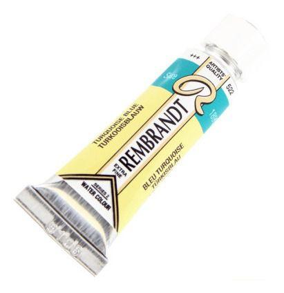 Imagem de Aquarela Tubo Profissional Rembrandt 10ml 522 Turquoise Blue