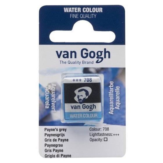 Imagem de Aquarela Van Gogh Pastilha 708 Payne grey