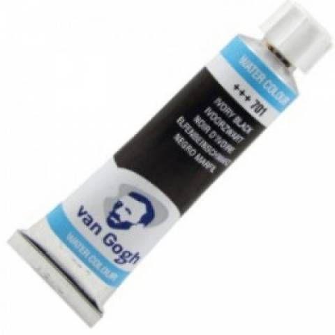 Imagem de Aquarela Van Gogh Tubo 701 Ivory Black 10ml