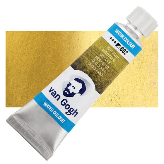 Imagem de Aquarela Van Gogh Tubo 802 Light Gold 10ml