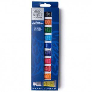 Imagem de Aquarela Winsor & Newton Cotman 5ml 10 Cores