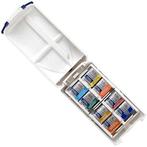 Imagem de Aquarela Winsor & Newton Cotman Mini Plus - 10 Peças