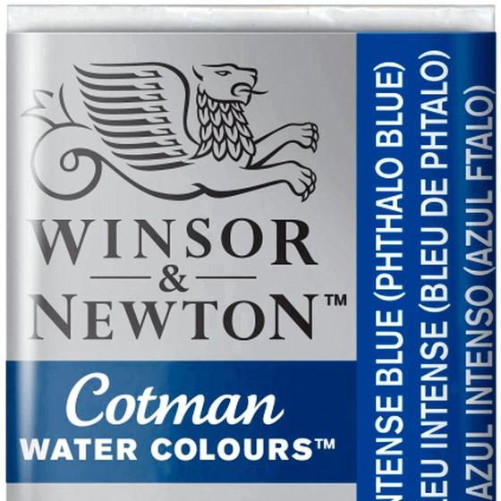 Imagem de Aquarela Winsor & Newton Cotman Pastilha 327 Intense Blue