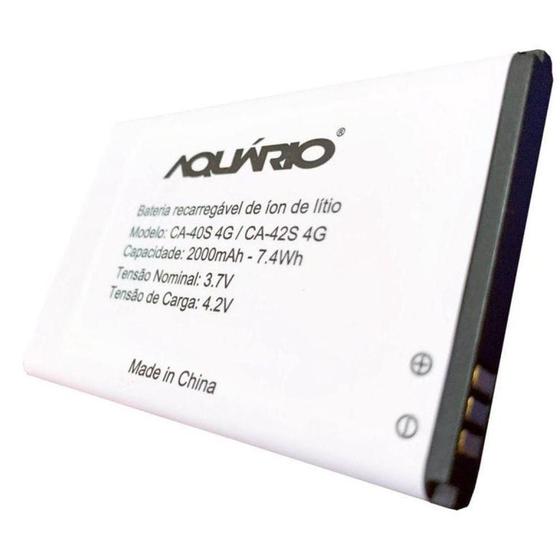 Imagem de Aquario Bateria 3.7V, 2.000Mah Para Ca-42S 4G