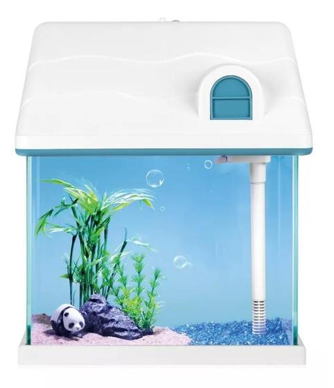 Imagem de Aquário kids 320 (12 litros) led 4w (127v) - ocean tech