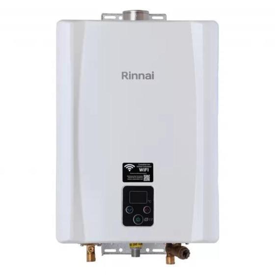 Aquecedor a Gás 17 Litros E17 FEH Digital GLP Rinnai Menor preço em Aquecedor a Gás 17 Litros E17 FEH Digital GLP Rinnai