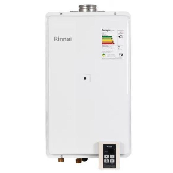 Aquecedor a Gás 35 Litros 2802FEC Digital GLP Rinnai Menor preço em Aquecedor a Gás 35 Litros 2802FEC Digital GLP Rinnai