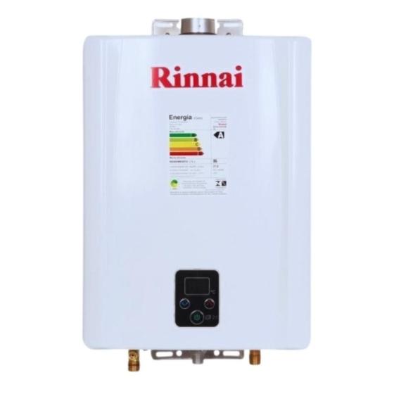 Imagem de Aquecedor a Gás Digital 21L GN E21 1 FEH Branco Rinnai