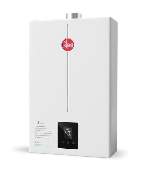 Imagem de Aquecedor A Gás Digital Rheem 15 Litros Glp Bivolt