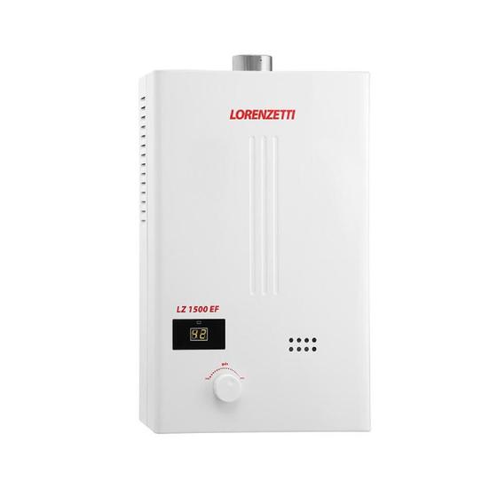 Imagem de Aquecedor a Gás Lorenzetti LZ 1600D GN 15,0 lts/min