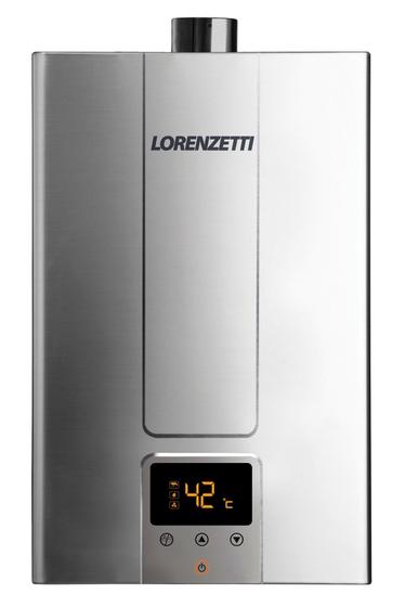 Imagem de Aquecedor A Gás Lorenzetti Lz 1600Di 15L Gn Bivolt Prata