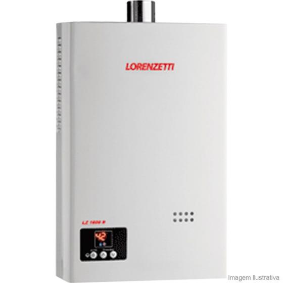 Imagem de Aquecedor A Gás Lorenzetti Lz1600d Glp