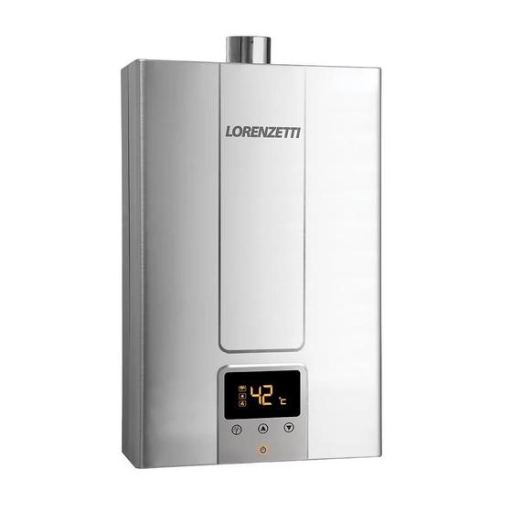 Imagem de Aquecedor à Gás LZ 1600 Digital Eletrônico Inox Lorenzetti