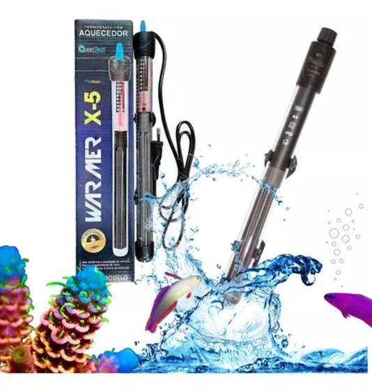 Imagem de Aquecedor Com Termostato  100w Ocean Tech X-5