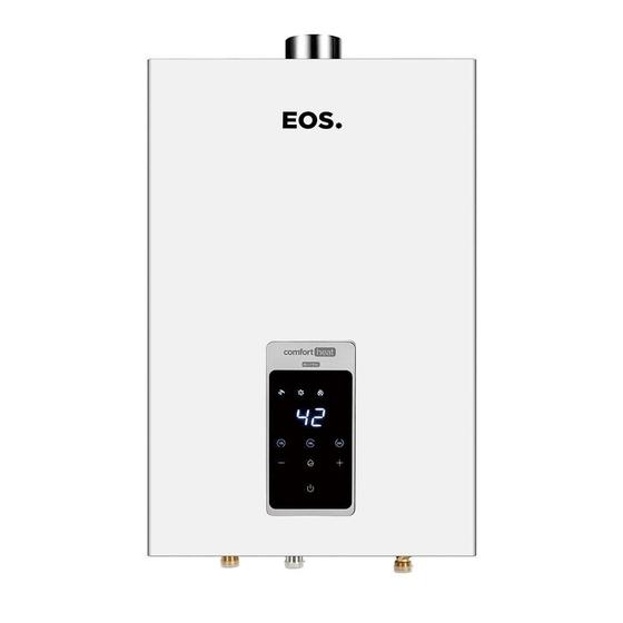 Imagem de Aquecedor de Água a Gás EOS Digital 26 Litros (Gás Natural) Exaustão Forçada EAQ260GD-N Branco Bivolt