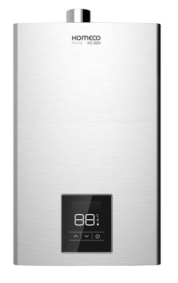 Aquecedor De Água A Gás Komeco KO 21 Di Prime (inox) 21 Litros - GLP