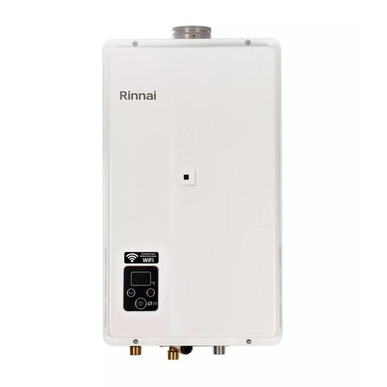 Aquecedor De Água A Gás Rinnai 32,5 Litros E33 GN Cor Branco 127v/220v Menor preço em Aquecedor De Água A Gás Rinnai 32,5 Litros E33 GN Cor Branco 127v/220v