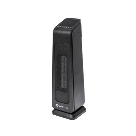 Imagem de Aquecedor de ambiente Comfort Zone de 23 polegadas e 1500 W com controle remoto