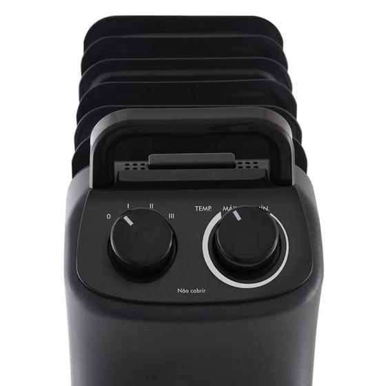 Aquecedor de Ambiente Philco a Óleo PAQ1520P Preto Menor preço em Aquecedor de Ambiente Philco a Óleo PAQ1520P Preto