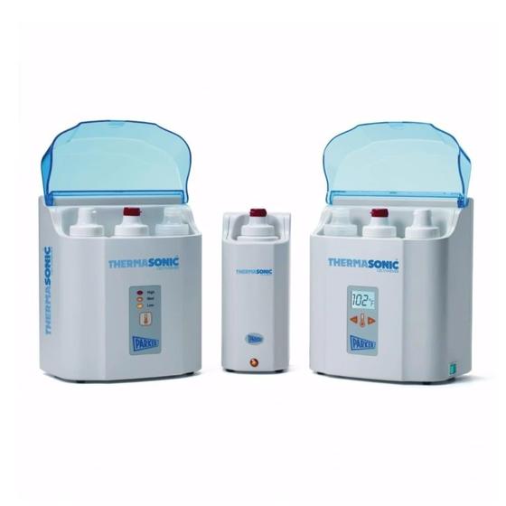 Imagem de Aquecedor de Gel Termossônico Parker Labs - 3 Frascos com Display LCD