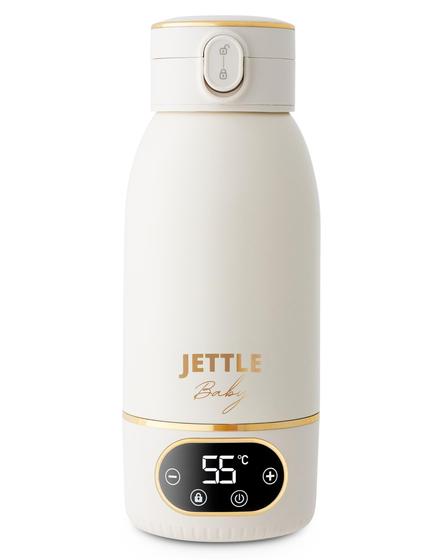 Imagem de Aquecedor de Leite Portátil Jettle Baby - Sem Fio, 500mL, Inox