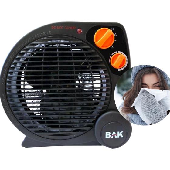 Aquecedor Elétrico de Ambientes Portátil -110v Menor preço em Aquecedor Elétrico de Ambientes Portátil -110v