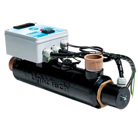 Imagem de Aquecedor Elétrico de Passagem 16KW Trifásico 220V Inox 316 Piscinas até 80.000 mil Litros LTE 80 - Light Tech