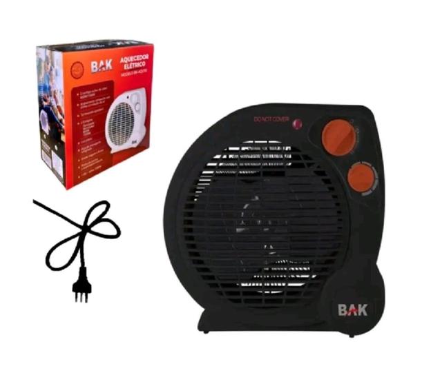 Aquecedor Elétrico Portátil Ventilador 4 Estágios 110v Com Alça Potente 1500w é boa?