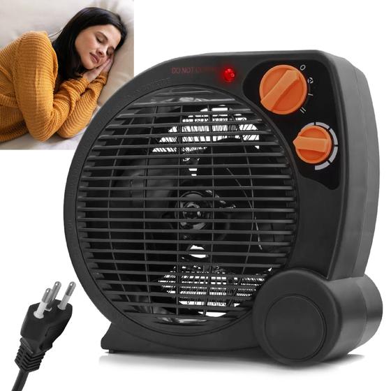 Aquecedor Elétrico Portátil Ventilador 4 Estágios 110v ou 220v Com Alça Potente 1500w é boa?