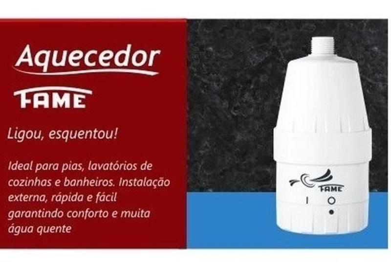 Imagem de Aquecedor FAME 5.400W, para pias, lavatórios de cozinhas e banheiros