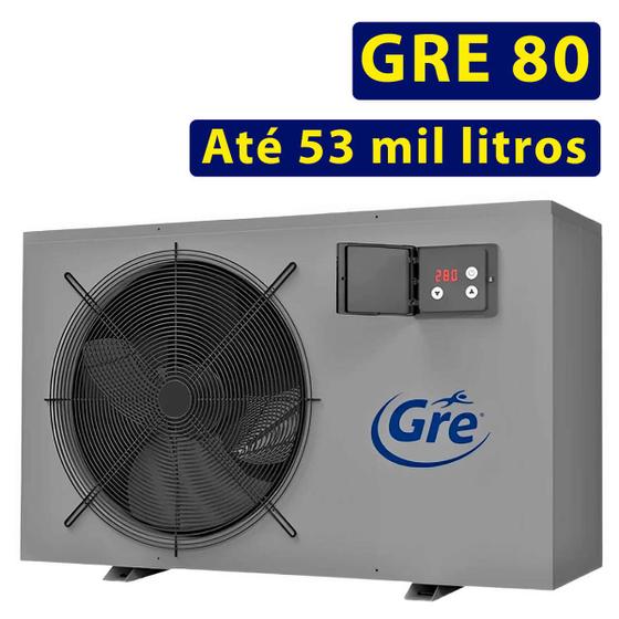 Imagem de Aquecedor Gre 80 Para Piscinas Até 60.000lt 220v By Fluidra