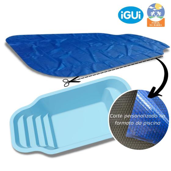 Imagem de Aquecedor Solar Flexivel 6,00 x 3,00 Modelo Farol da barra Blue Black 300 Micras inbrap