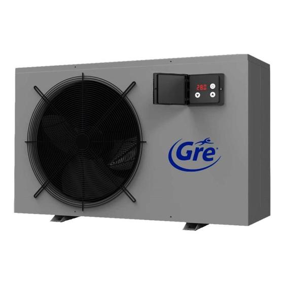 Imagem de Aquecedor Trocador de Calor GRE 40 Piscinas até 39.000L 220V com Painel Digital GRE