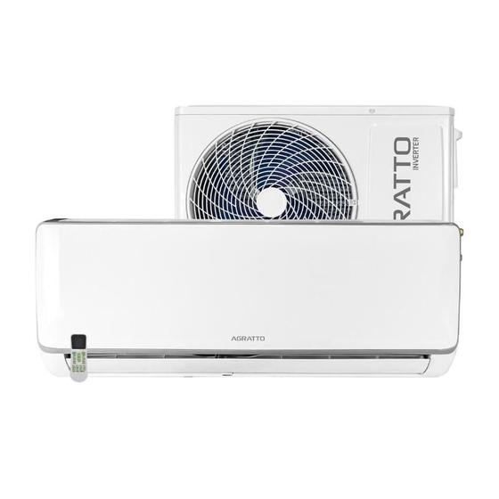 Imagem de Ar Condicionado 12.000 BTUs Agratto Neo Inverter Frio 1085W 220v 18W 1320r/min - ICST9FR4-02