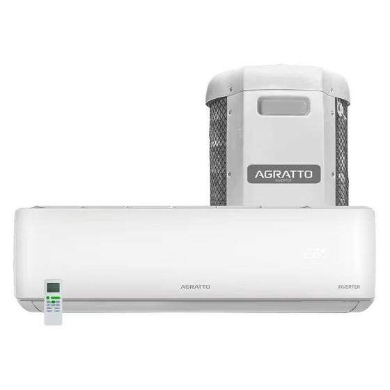 Ar Condicionado Split 24000 Btu Frio - Inverter - Agratto - 220v - Lcsf24f