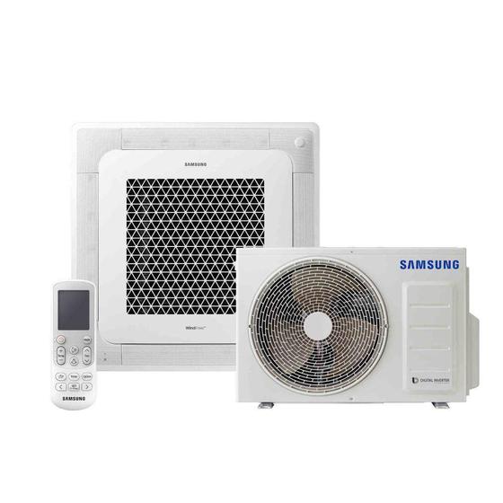 Imagem de Ar Condicionado Cassete Inverter Samsung WindFree 18000 Btus Quente e Frio 220V