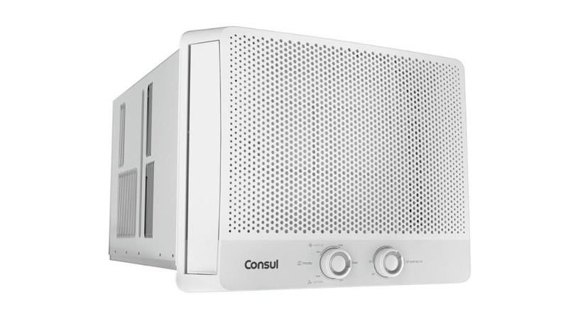 Ar-Condicionado de Janela Consul 7.500 BTUs Frio Mecânico Branco CCB07FB - 127V Menor preço em Ar-Condicionado de Janela Consul 7.500 BTUs Frio Mecânico Branco CCB07FB - 127V