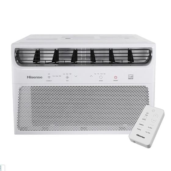 Ar Condicionado de Janela Hisense com Controle Remoto 10.000 BTUs Frio Eletrônico 127V Menor preço em Ar Condicionado de Janela Hisense com Controle Remoto 10.000 BTUs Frio Eletrônico 127V