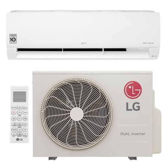 Ar Condicionado Hi Wall LG Dual Inverter Voice 24.000 Btus Quente e ...